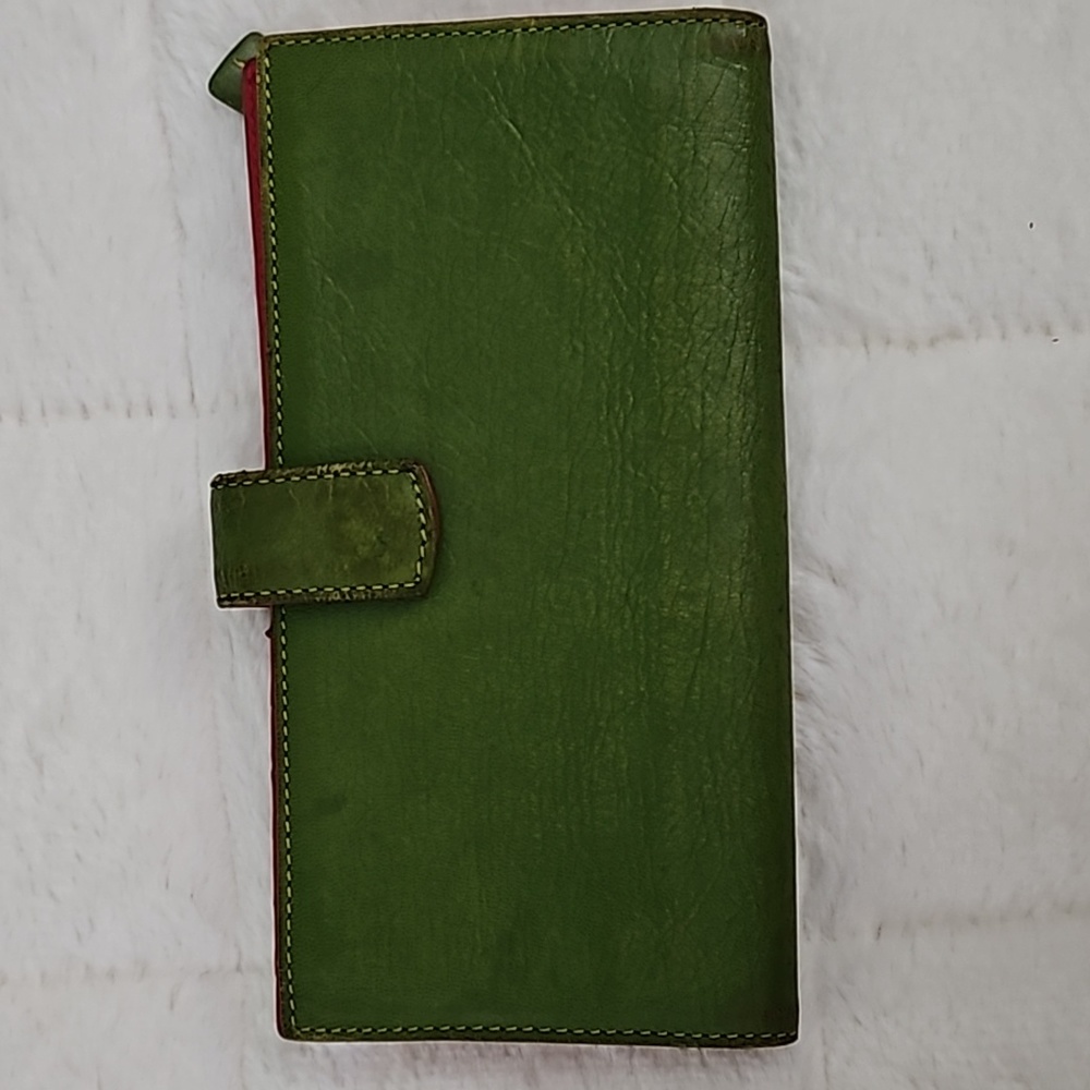Vintage Tusk Checkbook Wallet